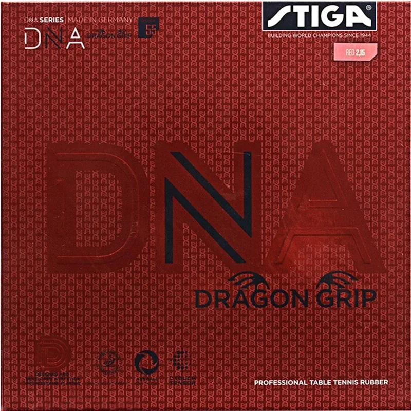Table Tennis Zhang Jike - STIGA DNA DRAGON GRIP Goma de