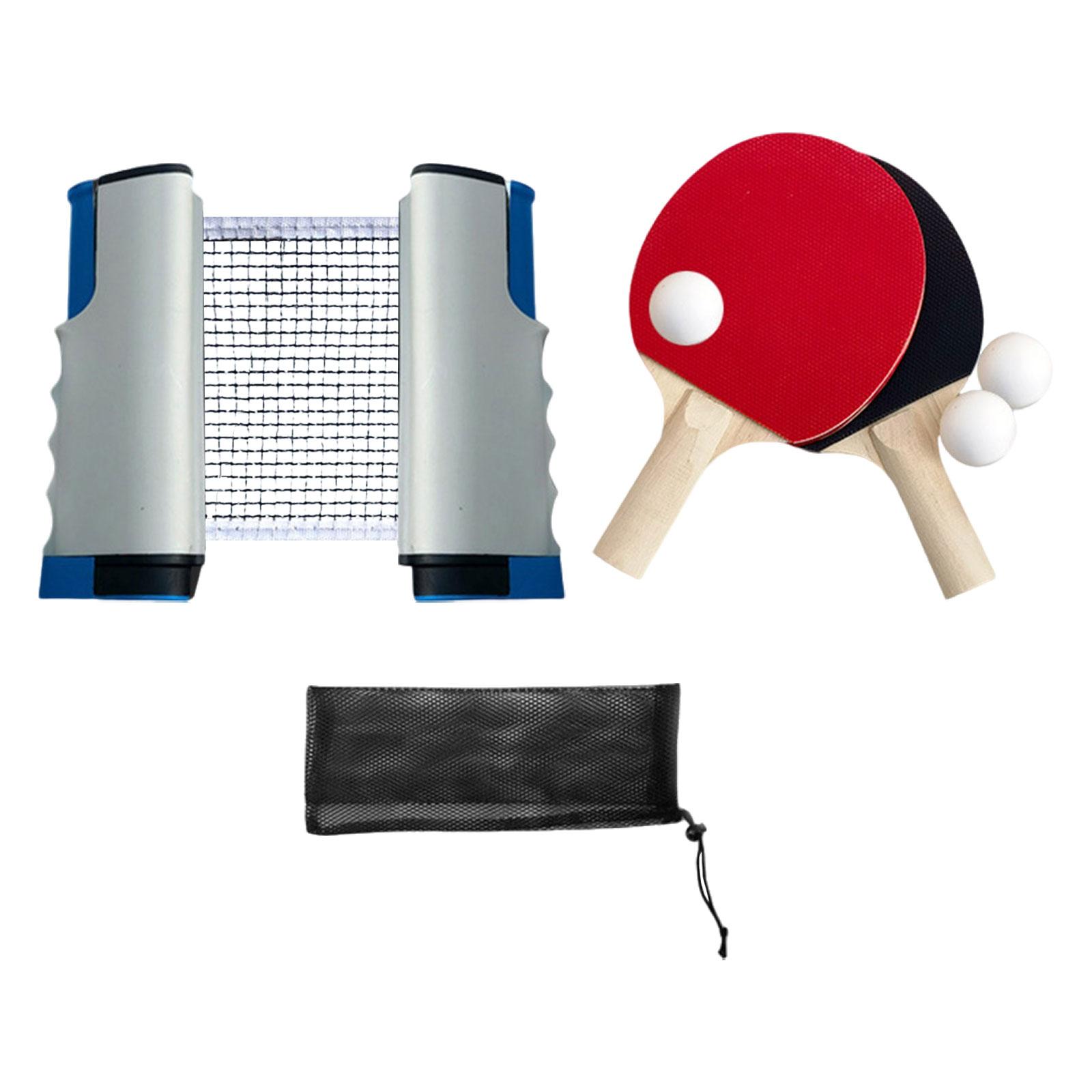 Juego de Raquetas de Ping Pong - Table Tennis Net Set reseña y precio