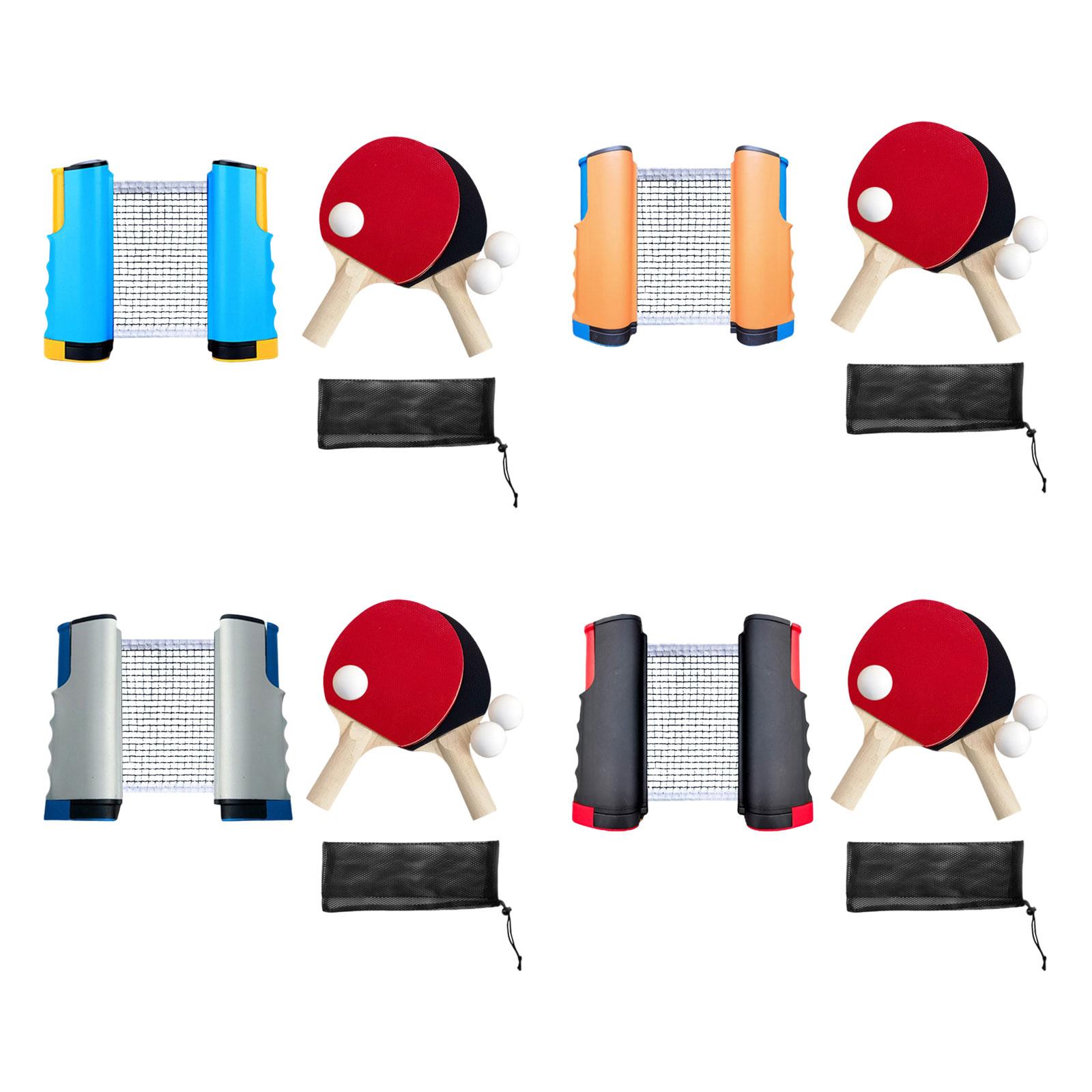 Juego de Raquetas de Ping Pong - Table Tennis Net Set reseña y precio
