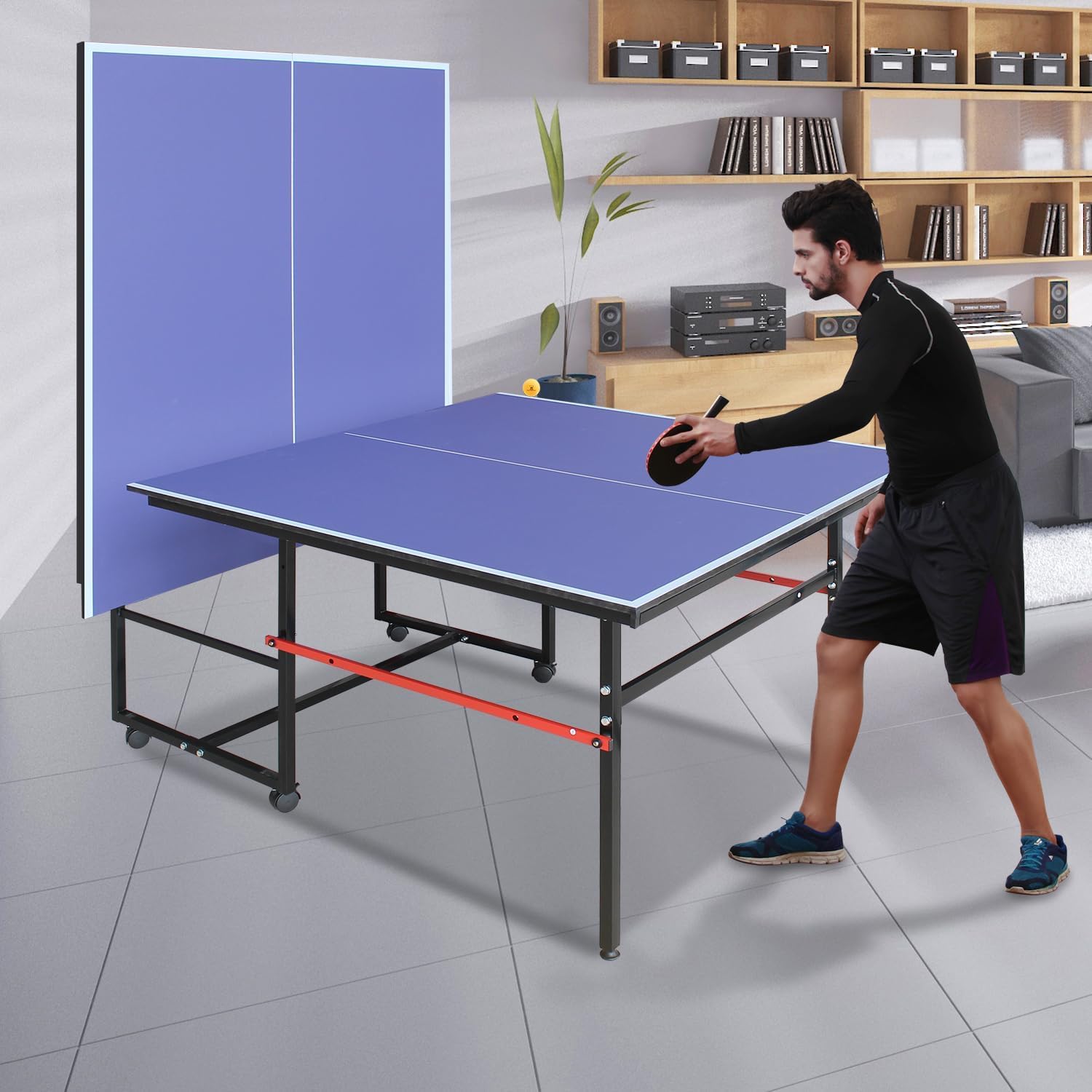 Mesa de ping pong portátil de  - Table Tennis Olympics reseña y precio