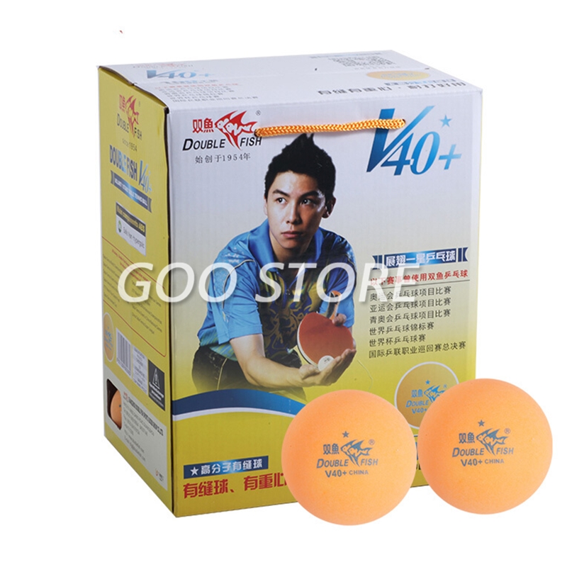 100 pelotas Double Fish V40+ 1 - Table Tennis Olympics reseña y precio