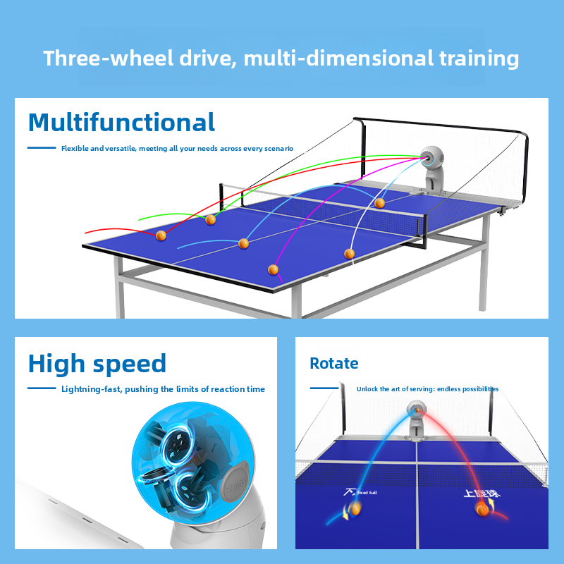 Máquina de servicio de tenis d - Table Tennis Usa reseña y precio