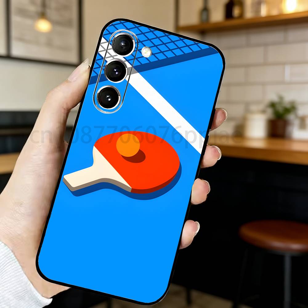 Funda de teléfono con raqueta  - Table Tennis Logo Free reseña y precio