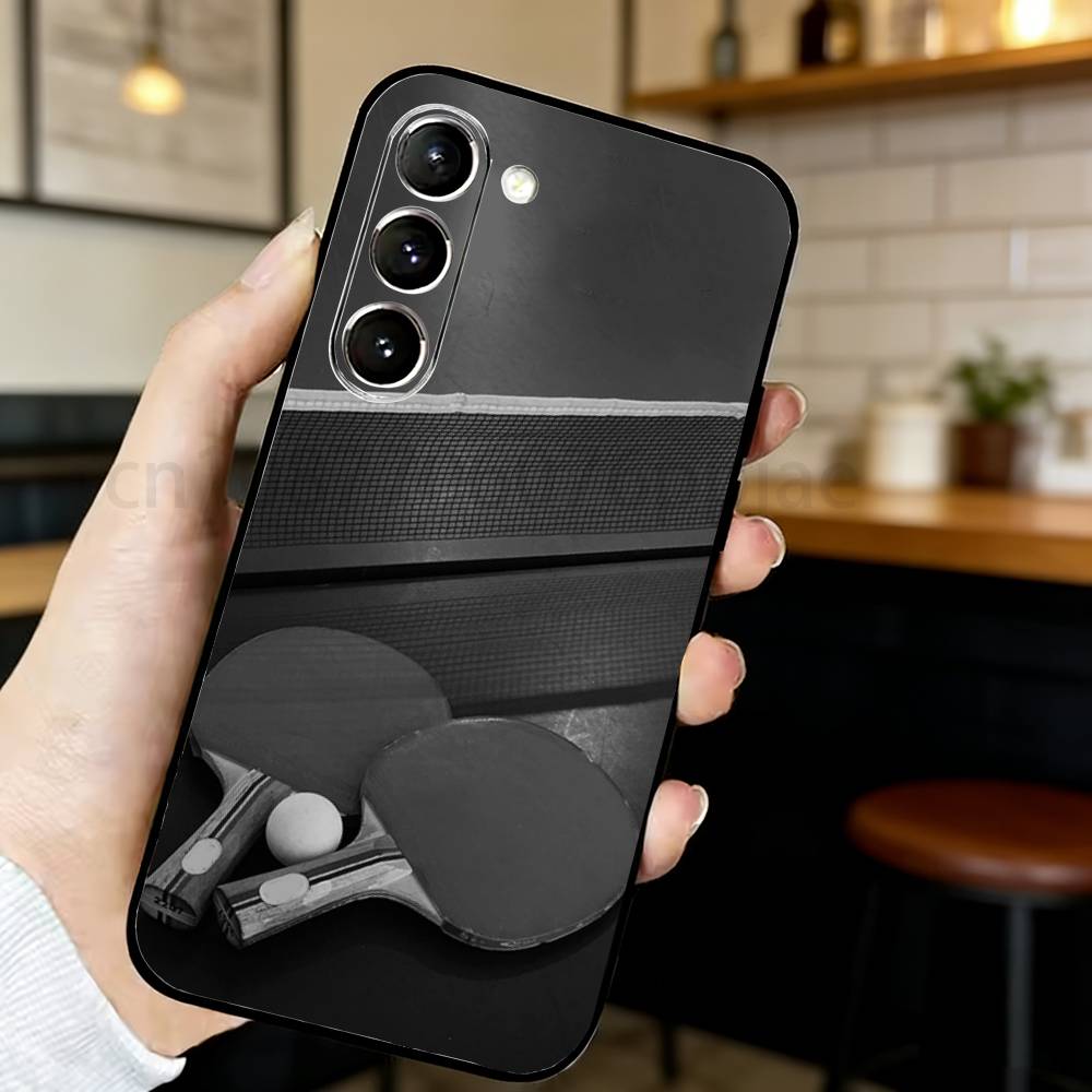 Funda de teléfono con raqueta  - Table Tennis Logo Free reseña y precio