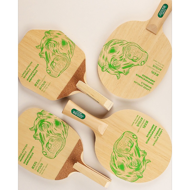 JEELS Green Hippo - Pala de Te - Table Tennis Usa reseña y precio