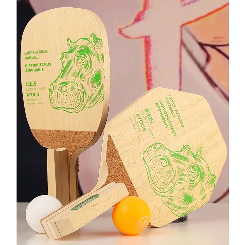 JEELS Green Hippo - Pala de Te - Table Tennis Usa reseña y precio