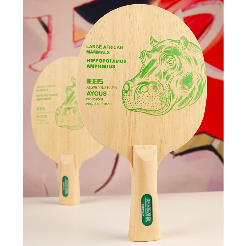 JEELS Green Hippo - Pala de Te - Table Tennis Usa reseña y precio