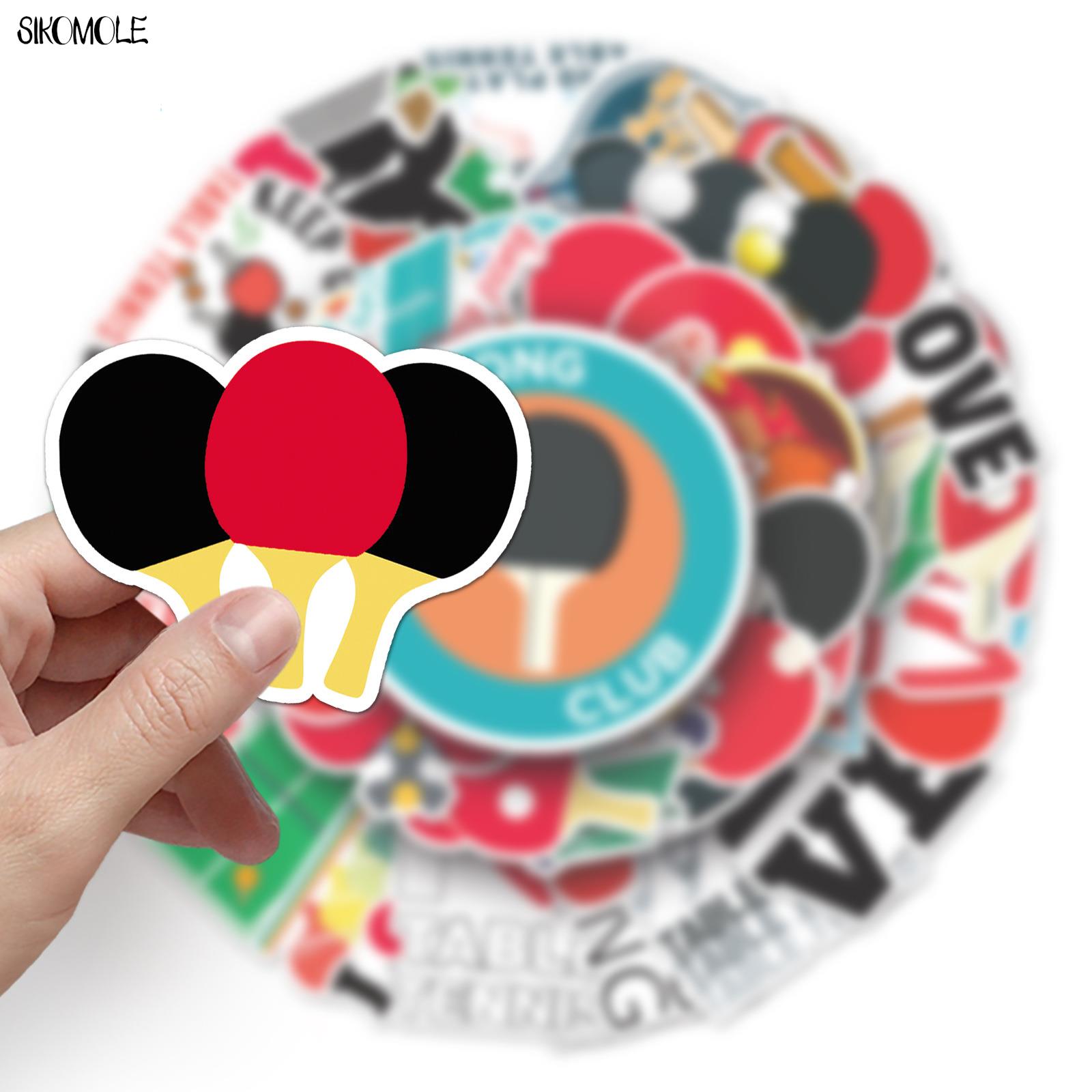Pegatinas de pelota de Ping-po - Table Tennis Olympics reseña y precio