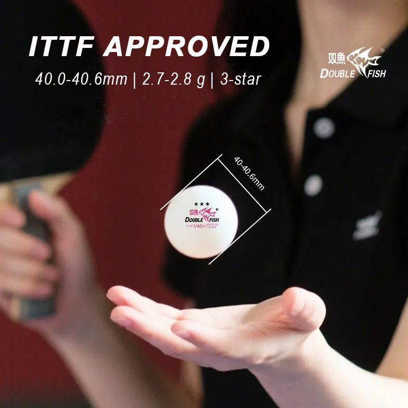 DOUBLE FISH 3 Star V40+ 30/50/ - Table Tennis Olympics reseña y precio