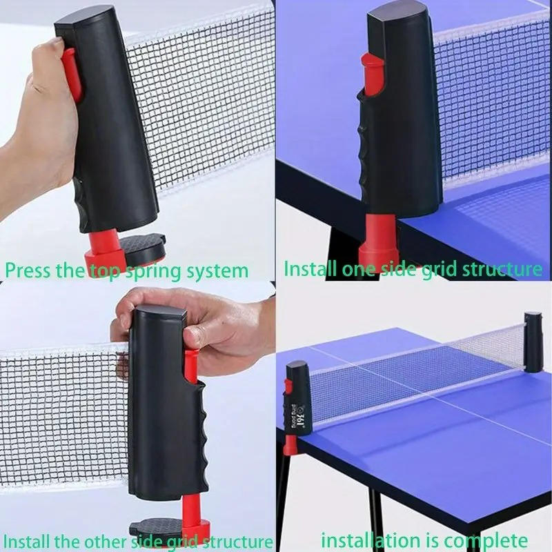 Red de tenis de mesa en cualqu - Table Tennis Net Set reseña y precio