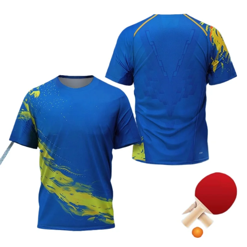 Camiseta con gráfico de tenis  - Table Tennis Zhang Jike reseña y precio