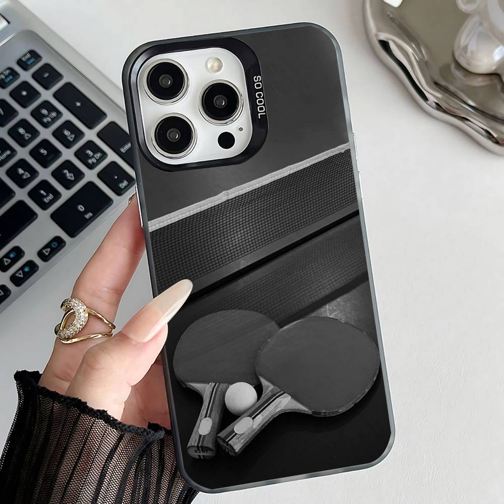 Funda para Teléfono con Diseño - Table Tennis Logo Free reseña y precio